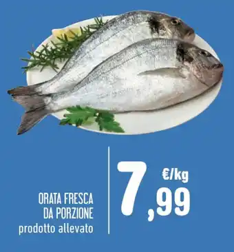 Spazio Conad ORATA FRESCA DA PORZIONE offerta