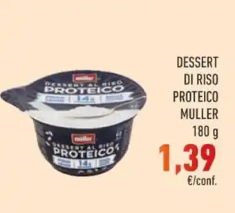 Spazio Conad DESSERT DI RISO PROTEICO MULLER 180 g offerta