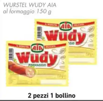 Spazio Conad Wurstel Wudy AIA 150 g offerta