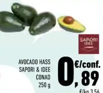 Conad AVOCADO HASS SAPORI & IDEE CONAD 250 g offerta