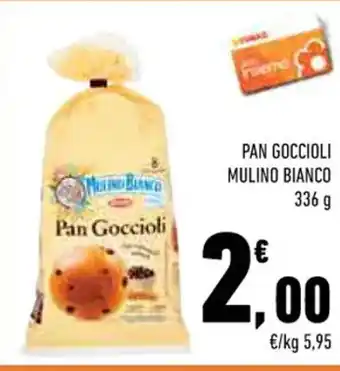Conad PAN GOCCIOLI MULINO BIANCO 336 g offerta