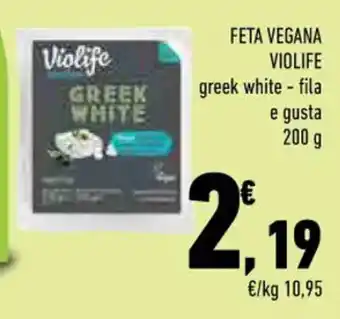 Conad FETA VEGANA VIOLIFE 200 g offerta