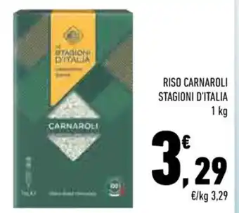 Conad RISO CARNAROLI STAGIONI D'ITALIA 1 kg offerta