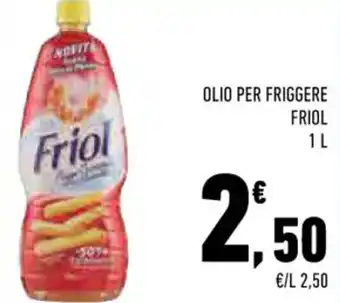 Conad OLIO PER FRIGGERE FRIOL 1L offerta