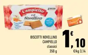 Conad BISCOTTI NOVELLINO CAMPIELLO classici 350 g offerta
