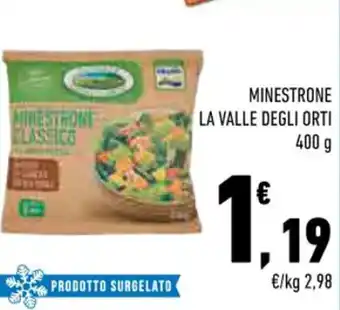 Conad MINESTRONE LA VALLE DEGLI ORTI 400 g offerta