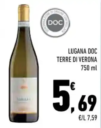 Conad LUGANA DOC TERRE DI VERONA 750 ml offerta