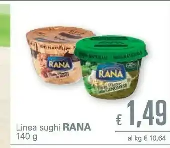 Unes Giovanni Rana - Pesto Alla Genovese 140 G(ml) offerta