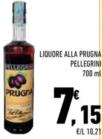 LIQUORE ALLA PRUGNA PELLEGRINI 700 ml