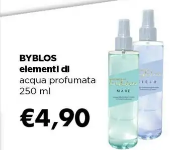 Acqua & Sapone Byblos Elementl Di Acqua Profumata offerta