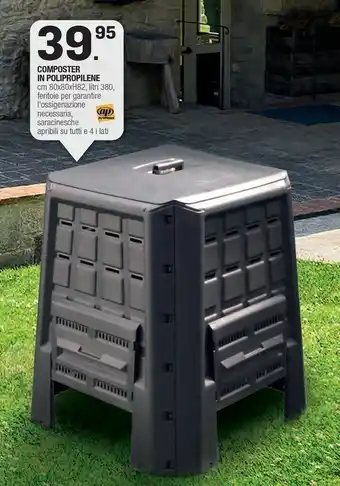 Brico OK Composter In Polipropilene offerta