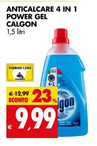 ANTICALCARE 4 IN 1 POWER GEL CALGON 1,5 litri