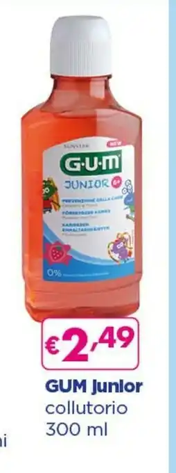 Acqua & Sapone G.u.m Collutorio Junior 300 Ml offerta