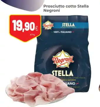 Coop Prosciutto cotto Stella Negroni offerta