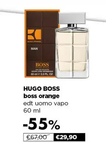Acqua & Sapone Hugo Boss Orange Edt Uomo Vapo 60 Ml offerta