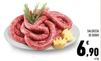 Conad SALSICCIA DI SUINO offerta