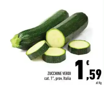 Conad ZUCCHINE VERDI offerta