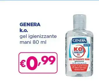 Acqua & Sapone Genera Ko Gel Igienizzante offerta