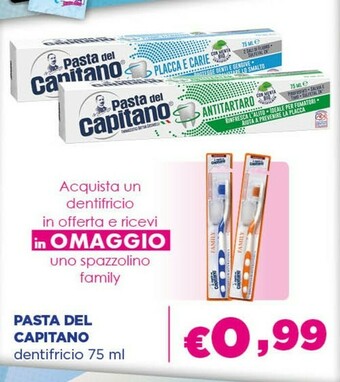 Acqua & Sapone Pasta Del Capitano Dentifricio 75 Ml offerta