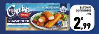 Conad BASTONCINI CAPITAN FINDUS 300 g offerta