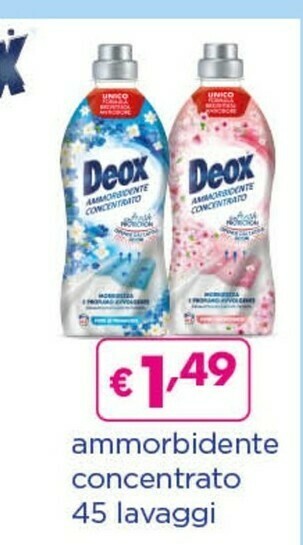 Acqua & Sapone Deox Ammorbidente Concentrato 45 Lavaggi offerta
