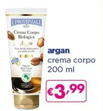Acqua & Sapone I Provenzali Crema Corpo Argan offerta