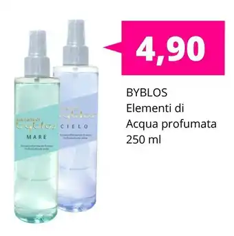 Acqua & Sapone Byblos Elementi Di Acqua Profumata offerta