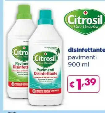 Acqua & Sapone Citrosil Disinfettante Pavimenti offerta