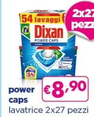 Acqua & Sapone Dixan Power Caps 54 Lavaggi offerta