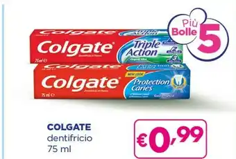 Acqua & Sapone Colgate PL07352A Dentifricio Dentifricio Antiplacca 75 Ml offerta