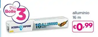 Acqua & Sapone Acqua&sapone Alluminio offerta