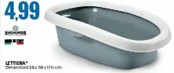 Eurospin Lettiera 39x58x17hcm offerta