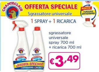 Acqua & Sapone Chanteclair Sgrassatore Universale Spray 700 Ml offerta