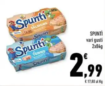 SPUNTI vari gusti 2x84g