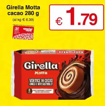 Girella Motta cacao 280 g