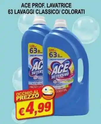 Maury's ACE PROF. LAVATRICE 63 LAVAGGI CLASSICO/COLORATI offerta
