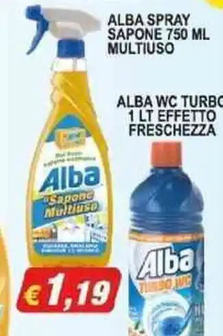 Maury's ALBA SPRAY SAPONE 750 ML MULTIUSO offerta