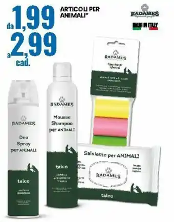 Articoli per Animali