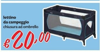 Lettino Da Campeggio Chiusura Ad Ombrello