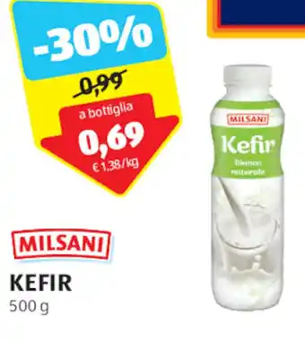 ALDI MILSANI KEFIR 500 g offerta