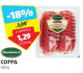 ALDI Freschi per te COPPA 100 g offerta