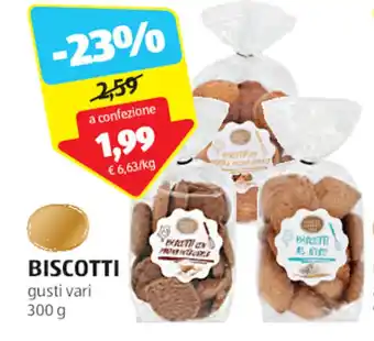 ALDI BISCOTTI gusti vari 300 g offerta
