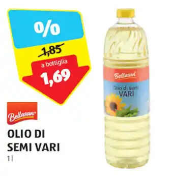 ALDI Bellasan OLIO DI SEMI VARI 1 l offerta