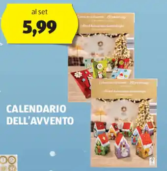 ALDI CALENDARIO DELL'AVVENTO offerta
