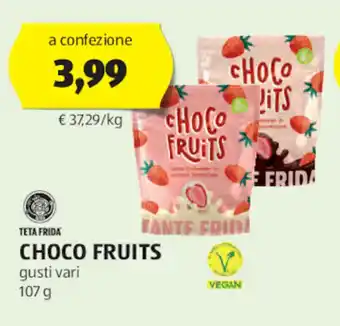 TETA FRIDA CHOCO FRUITS gusti vari 107 g
