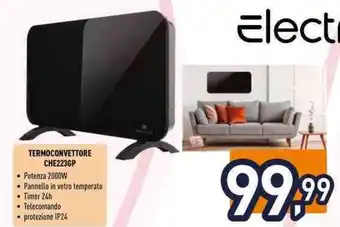 Unieuro Electroline TERMOCONVETTORE CHE223GP offerta