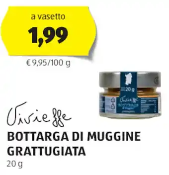 Vivieffe BOTTARGA DI MUGGINE GRATTUGIATA 20 g