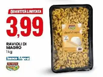 Eurospin Ravioli di Magro 1kg offerta