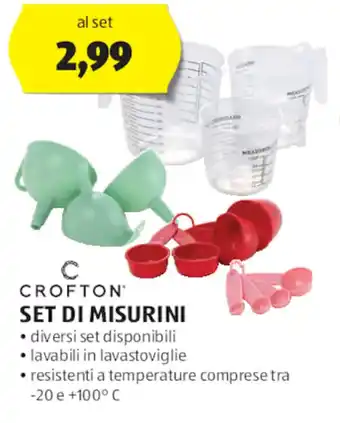 CROFTON SET DI MISURINI