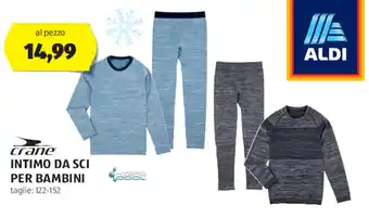 ALDI crane INTIMO DA SCI PER BAMBINI offerta